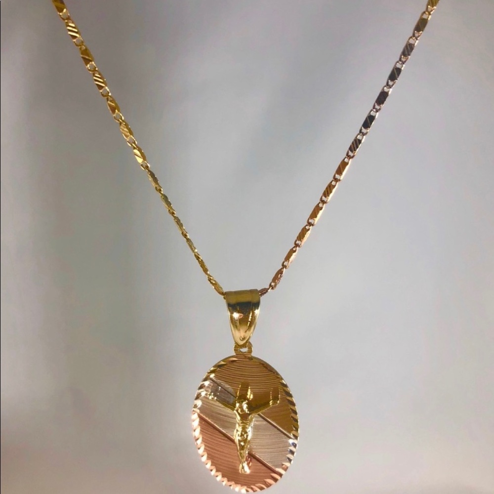 Luv Aj Jesus pendant necklace. Excellent conditio